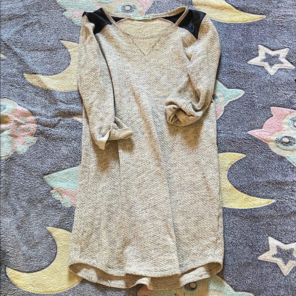 Maurices Beige and Black Knit Dress 5/$50​